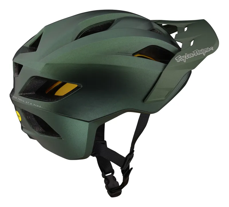 Troy Lee Designs Flowline Youth MTB Helmet OS Orbit Forest Green-1
