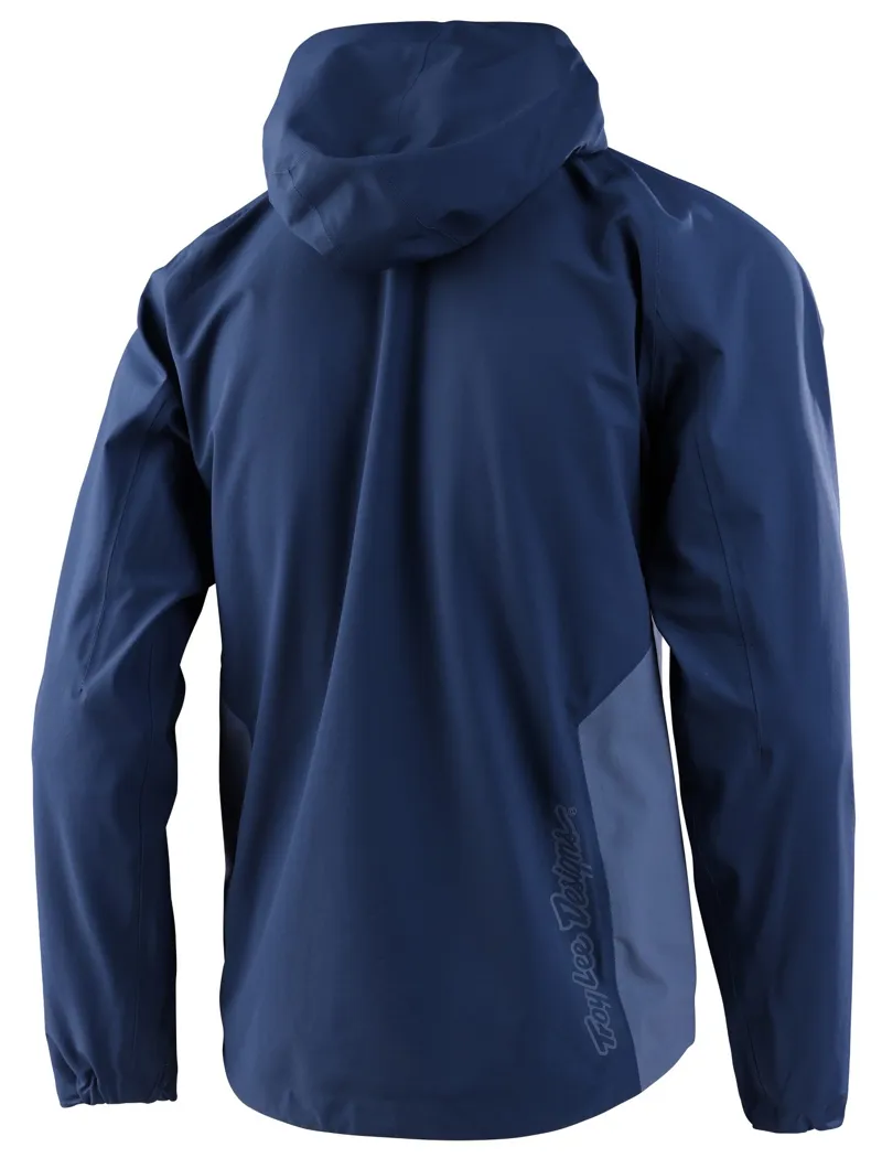 Troy Lee Designs Descent Waterproof Jacket Blue Mirage-1