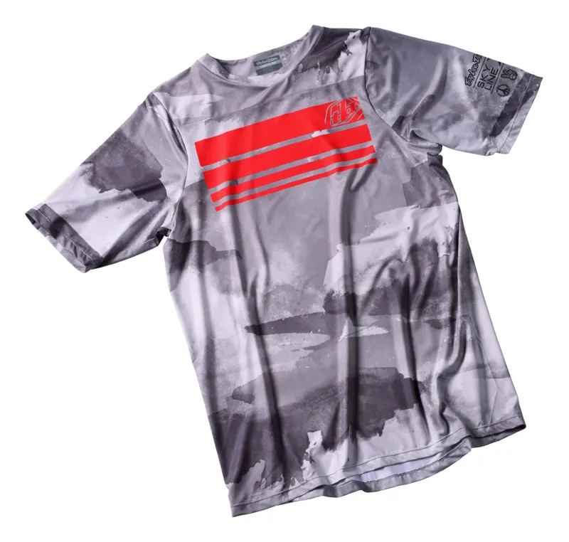 Troy Lee Designs Skyline SS MTB Jersey Blocks Cement-2