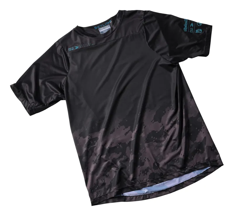 Troy Lee Designs Skyline SS MTB Jersey Fader Digi Black-2