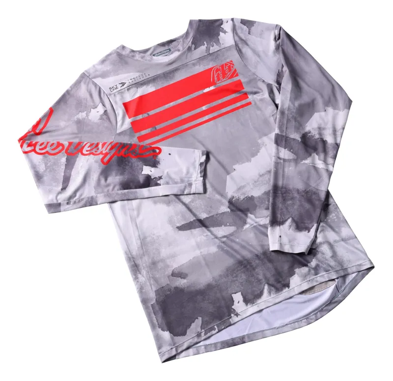 Troy Lee Designs Skyline LS MTB Jersey Blocks Cement-2