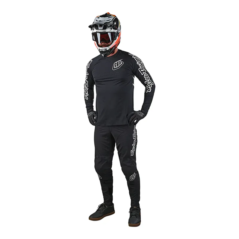 Troy Lee Designs Sprint Ultra LS MTB Jersey Mono Black-5