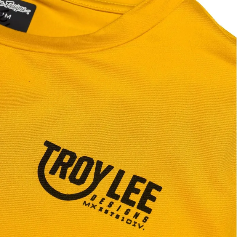 Troy Lee Designs Ruckus Ride EyeZ LS MTB Jersey Safron-2