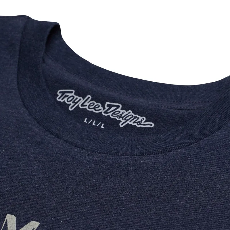 Troy Lee Designs Rotation SS Tee Navy Heather-2