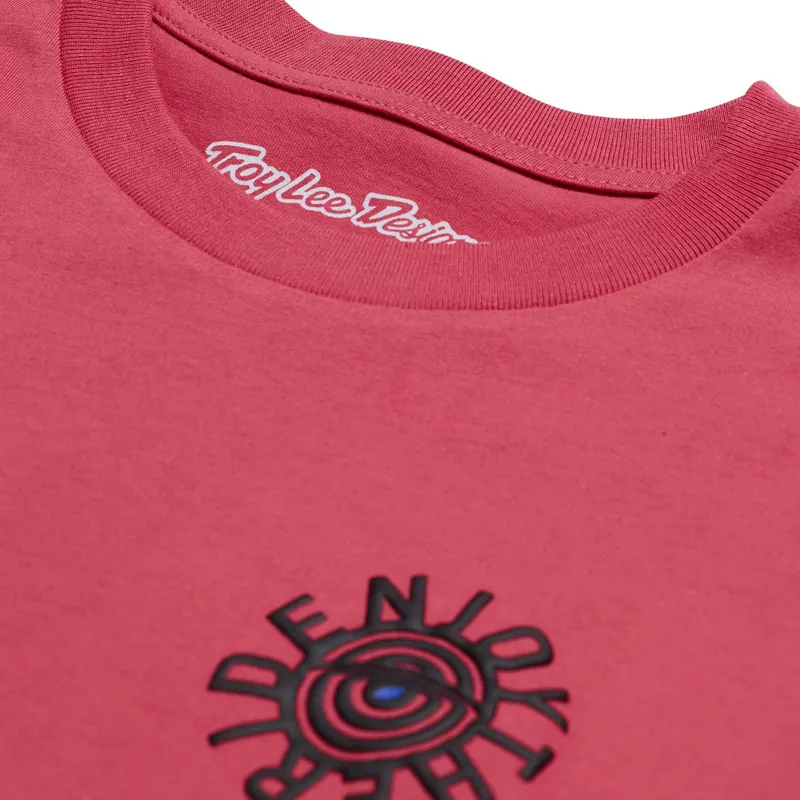 Troy Lee Designs Enjoy LS Tee Shirt Fuchsia-3