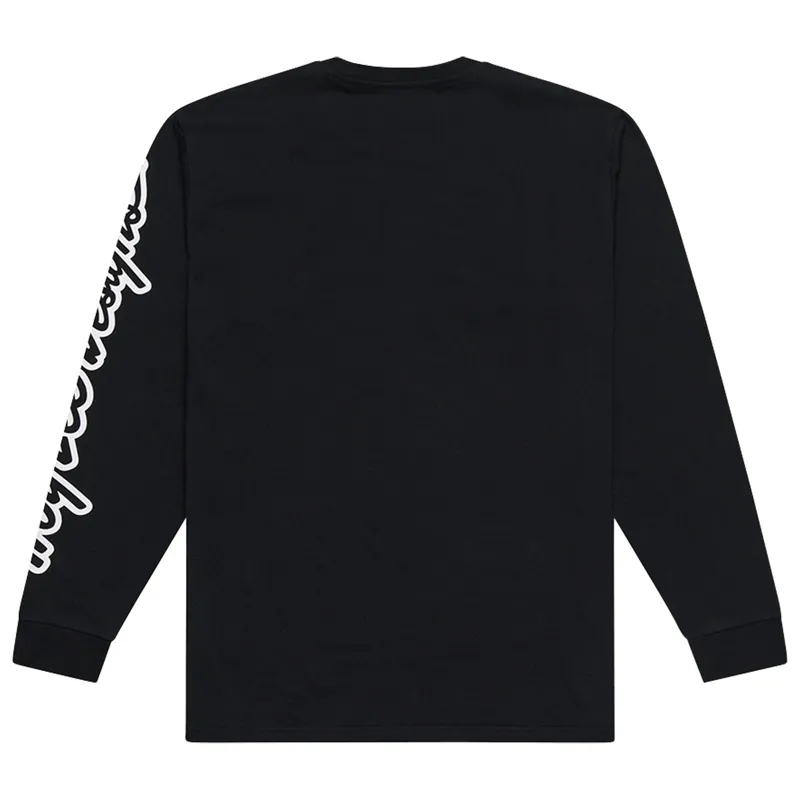 Troy Lee Designs Signature LS Tee Black-1