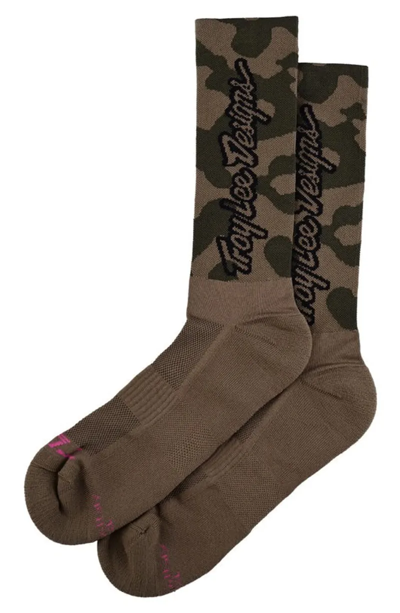 Troy Lee Designs Scrubland Performance MTB Socks Olive