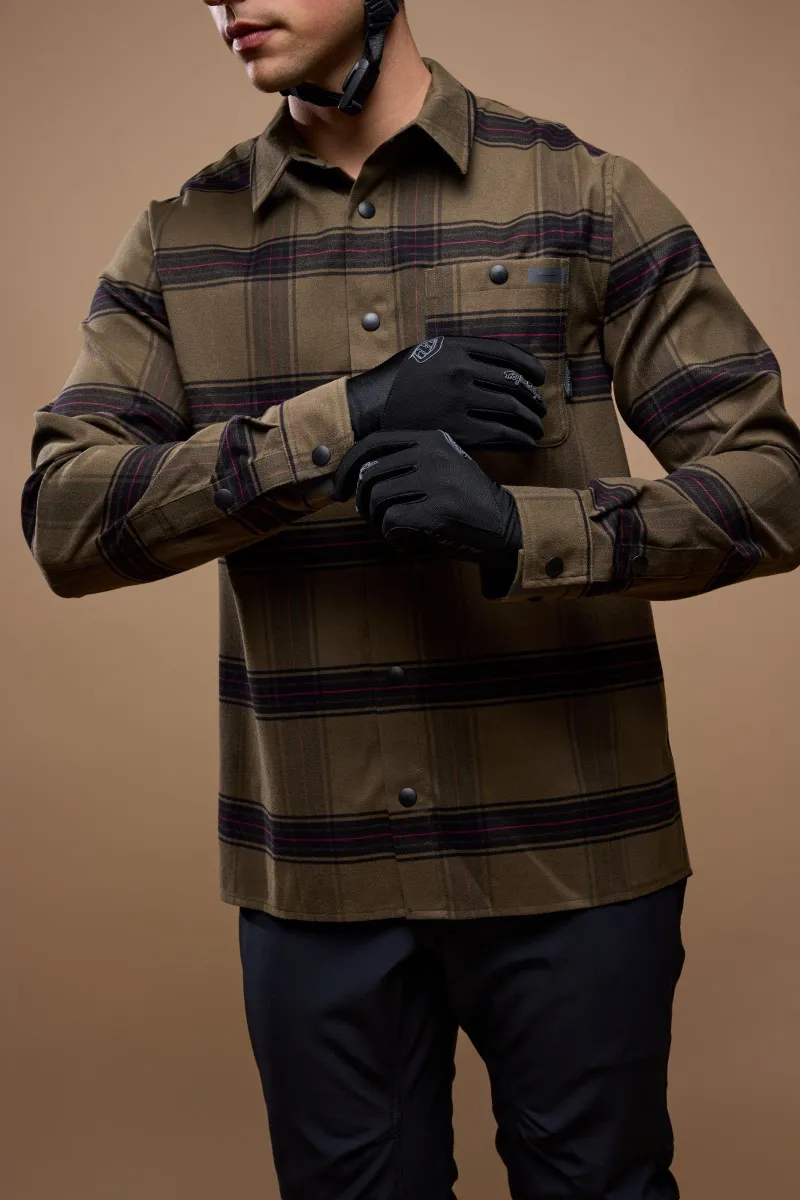 Troy Lee Designs Grind Flannel Dark Pine-8