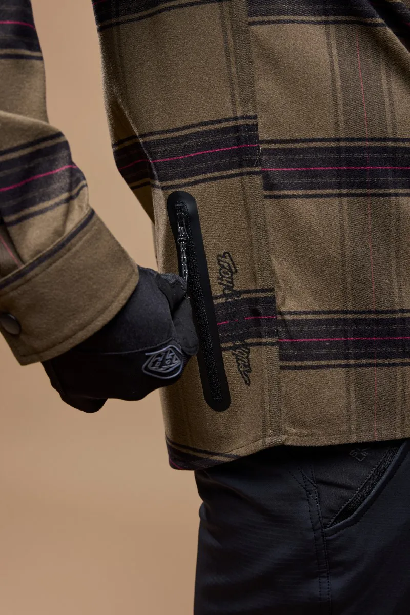 Troy Lee Designs Grind Flannel Dark Pine-10