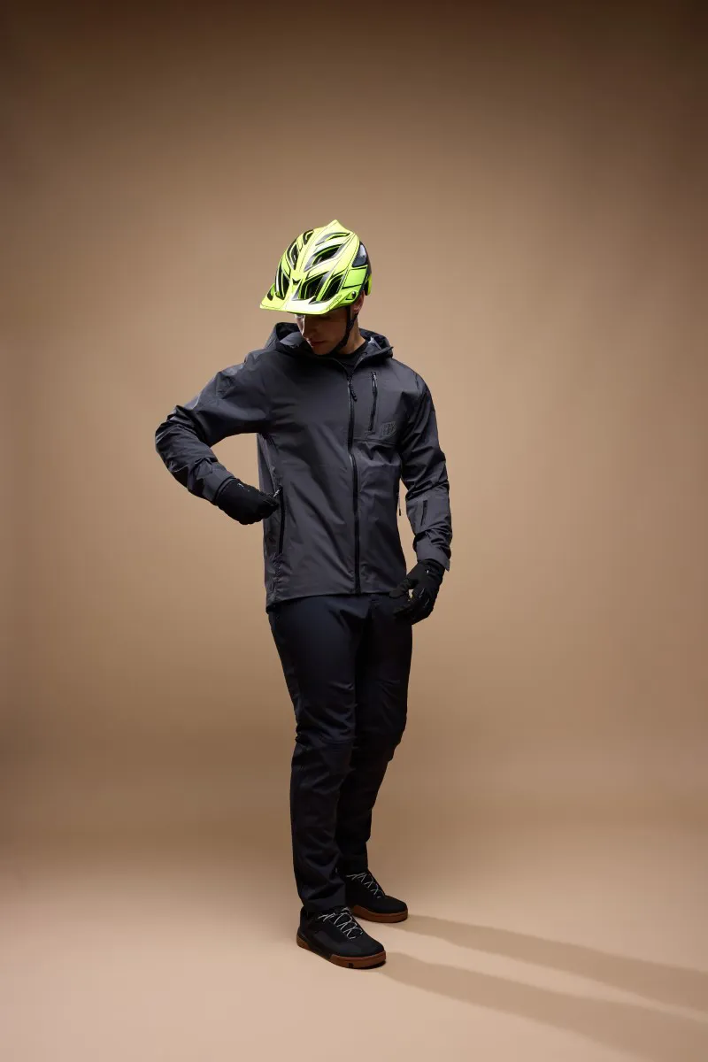 Troy Lee Designs Resist Waterproof MTB Jacket Mono Carbon-6