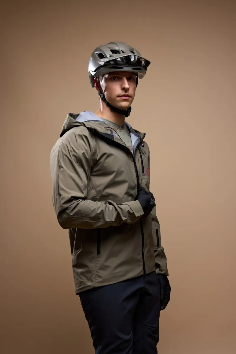 Troy Lee Designs Resist Waterproof MTB Jacket Mono Dark Pine-11