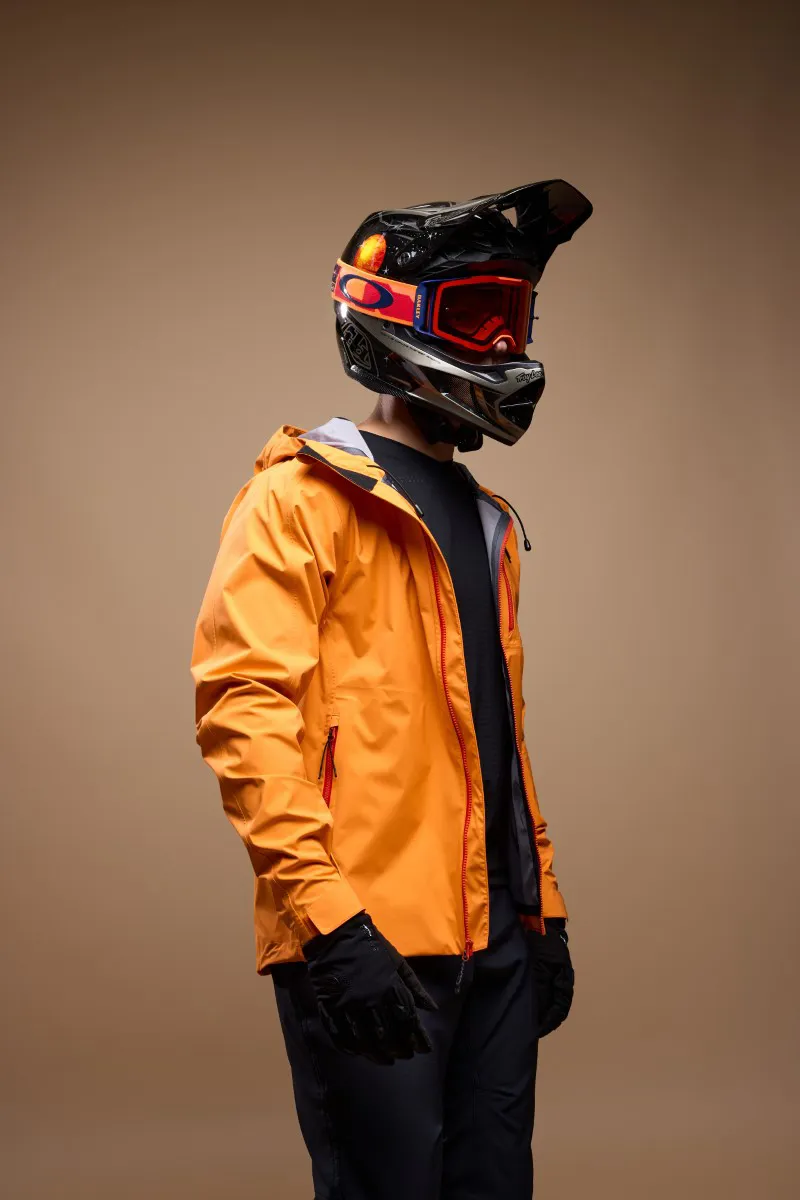 Troy Lee Designs Resist Waterproof MTB Jacket Mono Mandarin-4