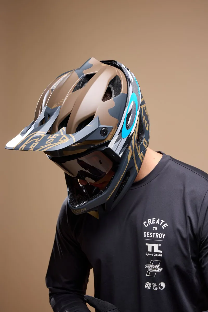 Troy Lee Designs Ruckus Ride LS MTB Jersey Destroy Carbon-11