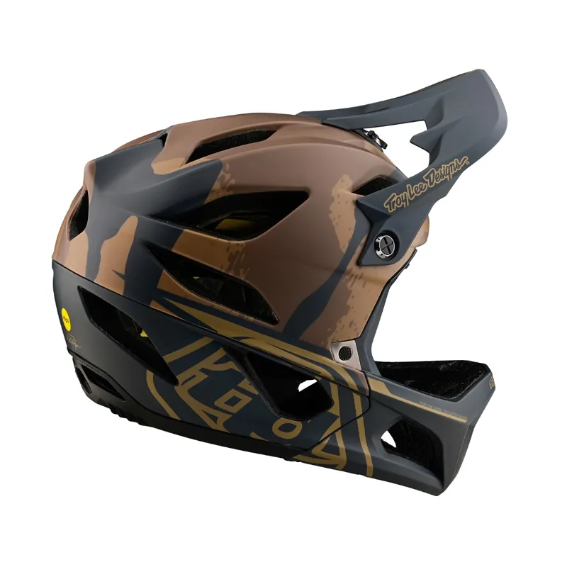 Troy Lee Designs Stage MIPS Full Face Helmet Camo Oak-3