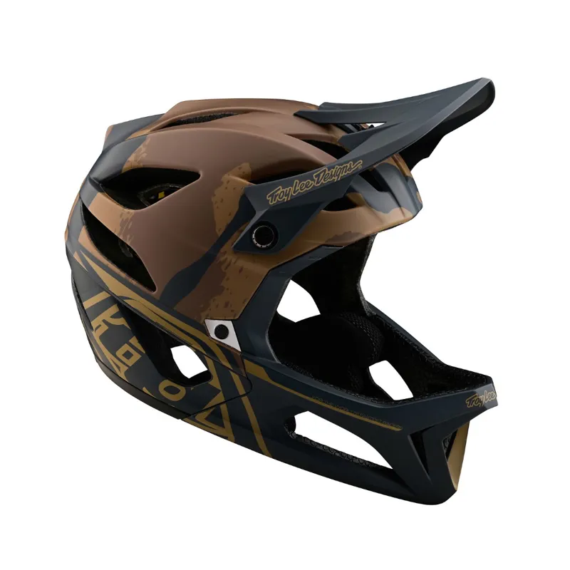 Troy Lee Designs Stage MIPS Full Face Helmet Camo Oak-5