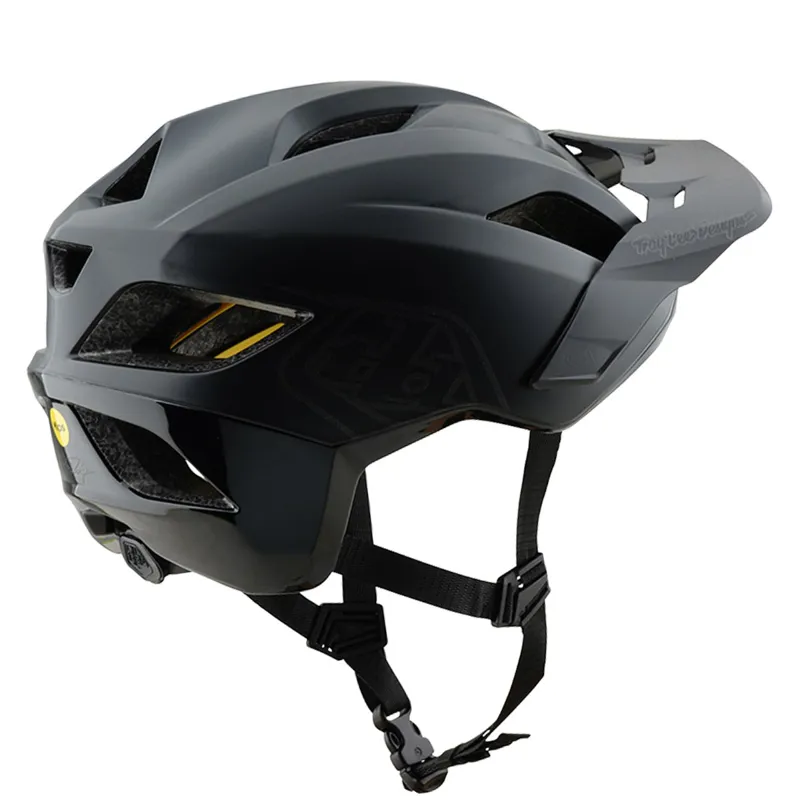 Troy Lee Designs Flowline MIPS MTB Helmet Point Black/Charcoal-2