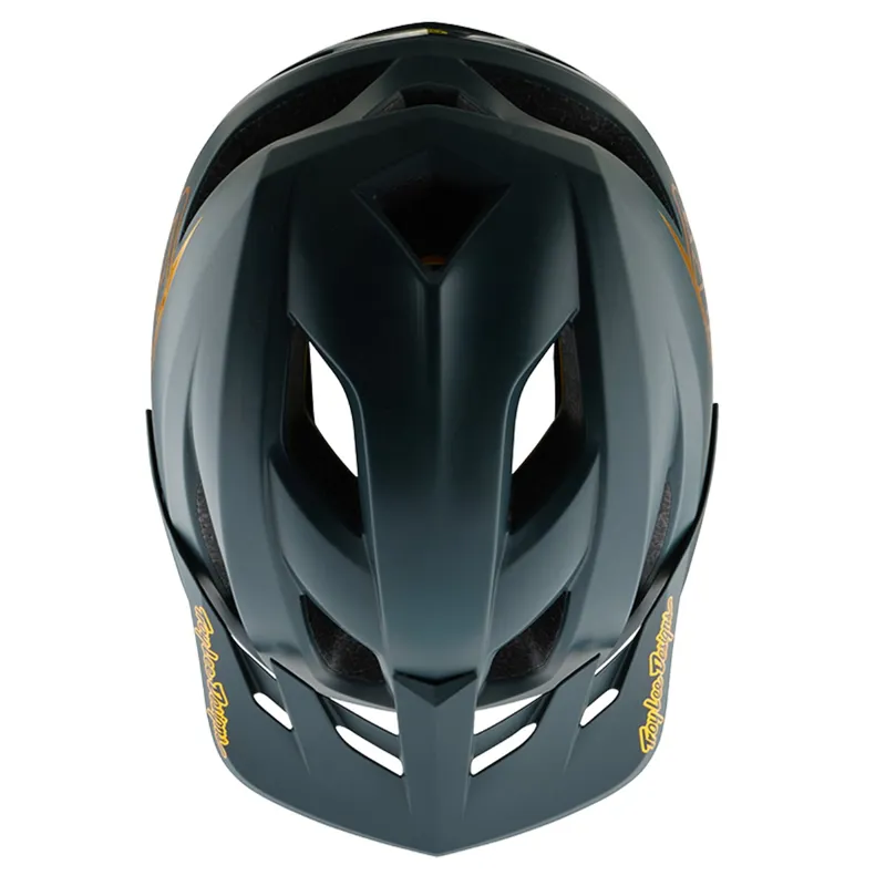 Troy Lee Designs Flowline MIPS MTB Helmet Point Grey/Gold-3