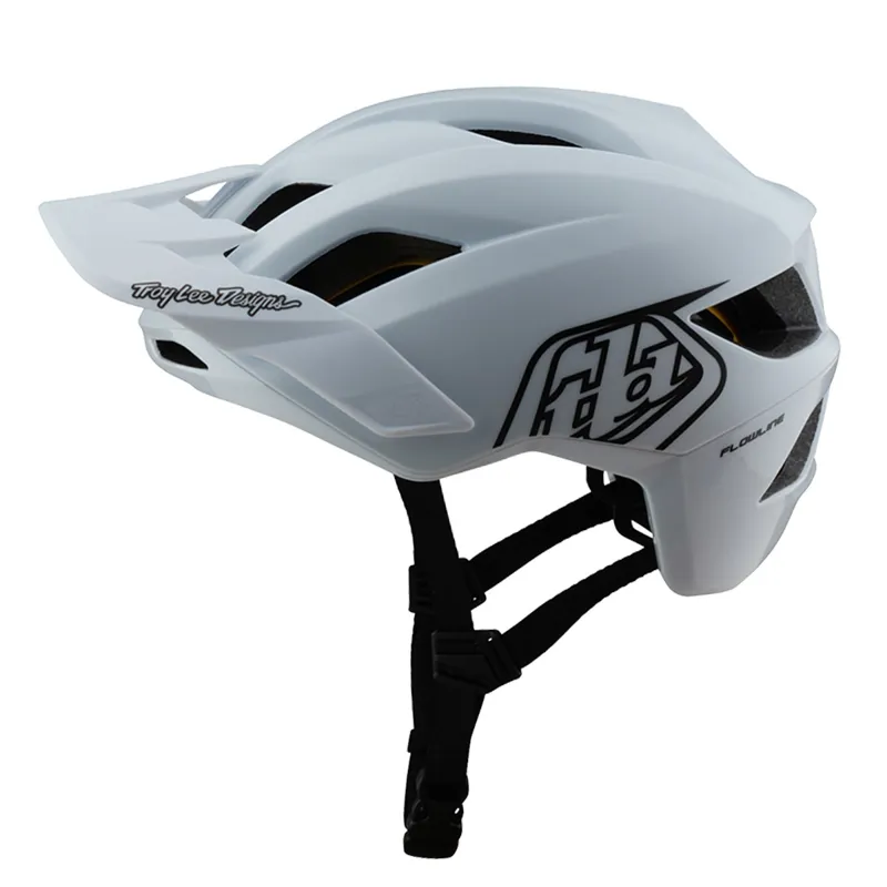 Troy Lee Designs Flowline MIPS MTB Helmet Point White/Black-1