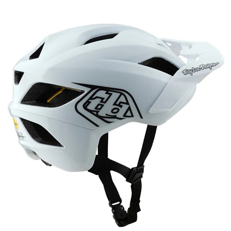 Troy Lee Designs Flowline MIPS MTB Helmet Point White/Black-2