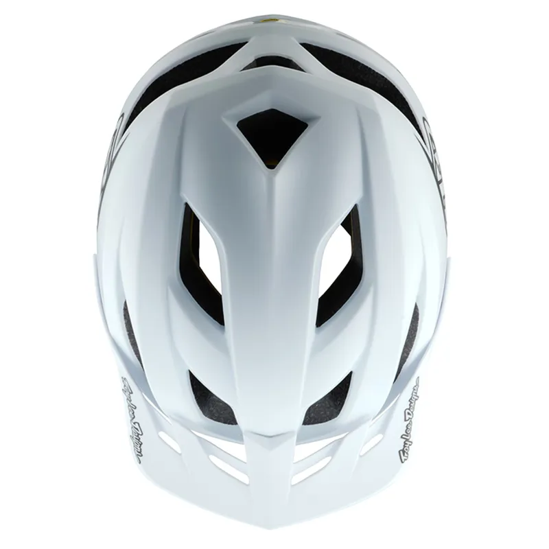 Troy Lee Designs Flowline MIPS MTB Helmet Point White/Black-3