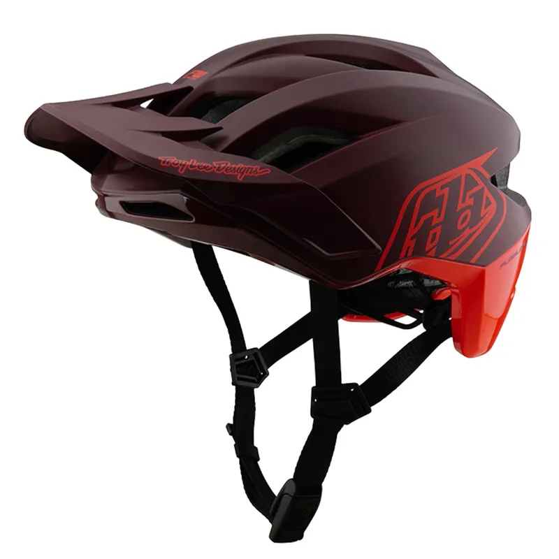 Troy Lee Designs Flowline SE MIPS MTB Helmet Badge Maroon