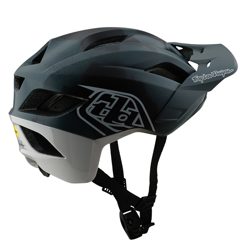 Troy Lee Designs Flowline SE MIPS MTB Helmet Badge Camo Grey-2