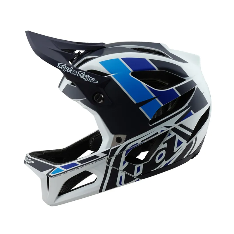 Troy Lee Designs Stage MIPS Full Face MTB Helmet Corsa Blue-1