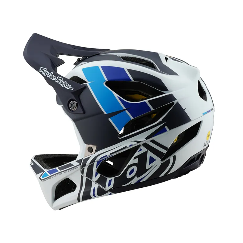 Troy Lee Designs Stage MIPS Full Face MTB Helmet Corsa Blue-2