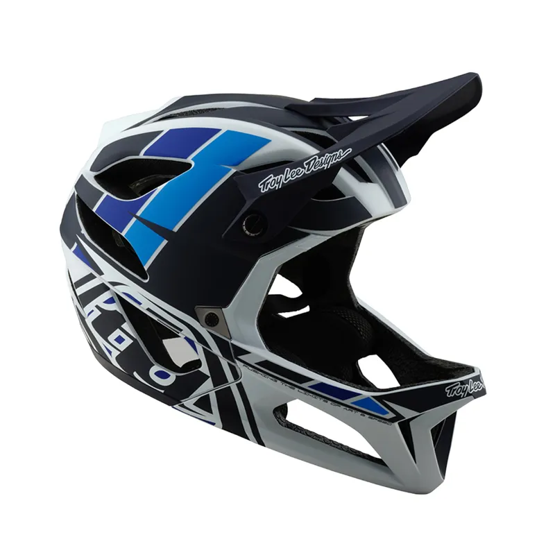 Troy Lee Designs Stage MIPS Full Face MTB Helmet Corsa Blue-6