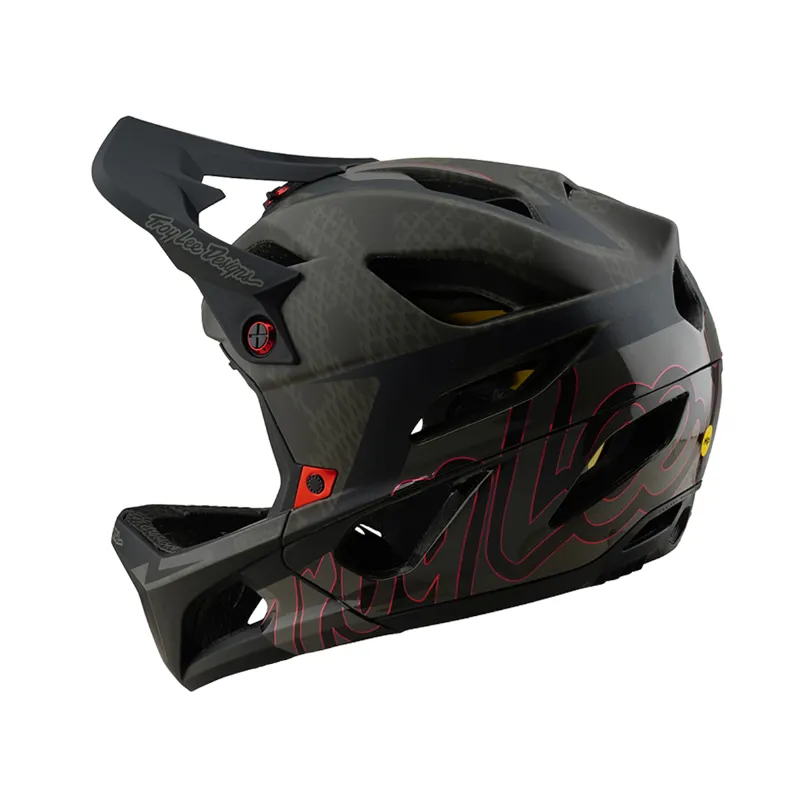 Troy Lee Designs Stage MIPS Full Face MTB Helmet Neauwave Camo-2