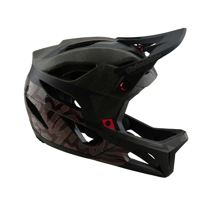 Troy Lee Designs Stage MIPS Full Face MTB Helmet Neauwave Camo-5
