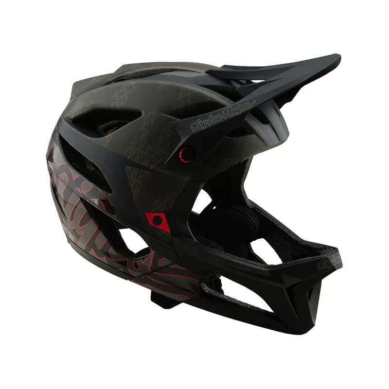 Troy Lee Designs Stage MIPS Full Face MTB Helmet Neauwave Camo-6