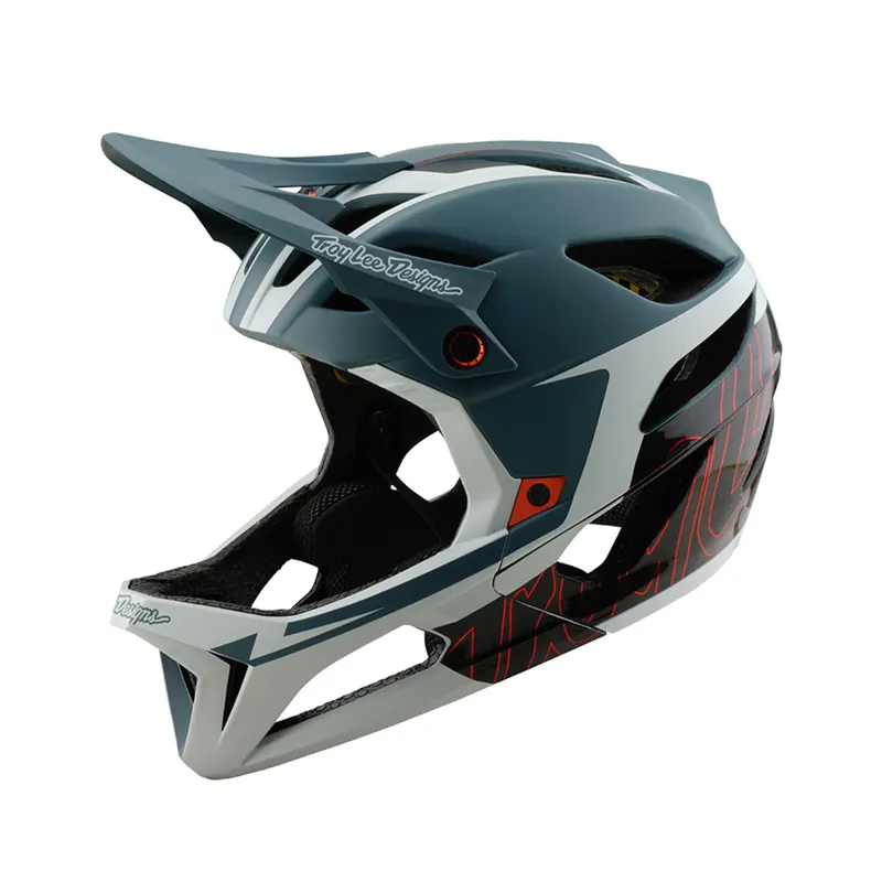 Troy Lee Designs Stage MIPS Full Face MTB Helmet Neauwave Smoke