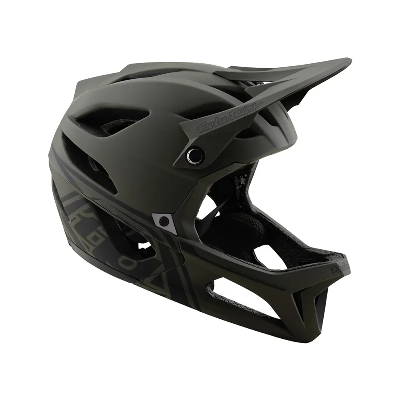 Troy Lee Designs Stage MIPS Full Face MTB Helmet Stealth Caper-6