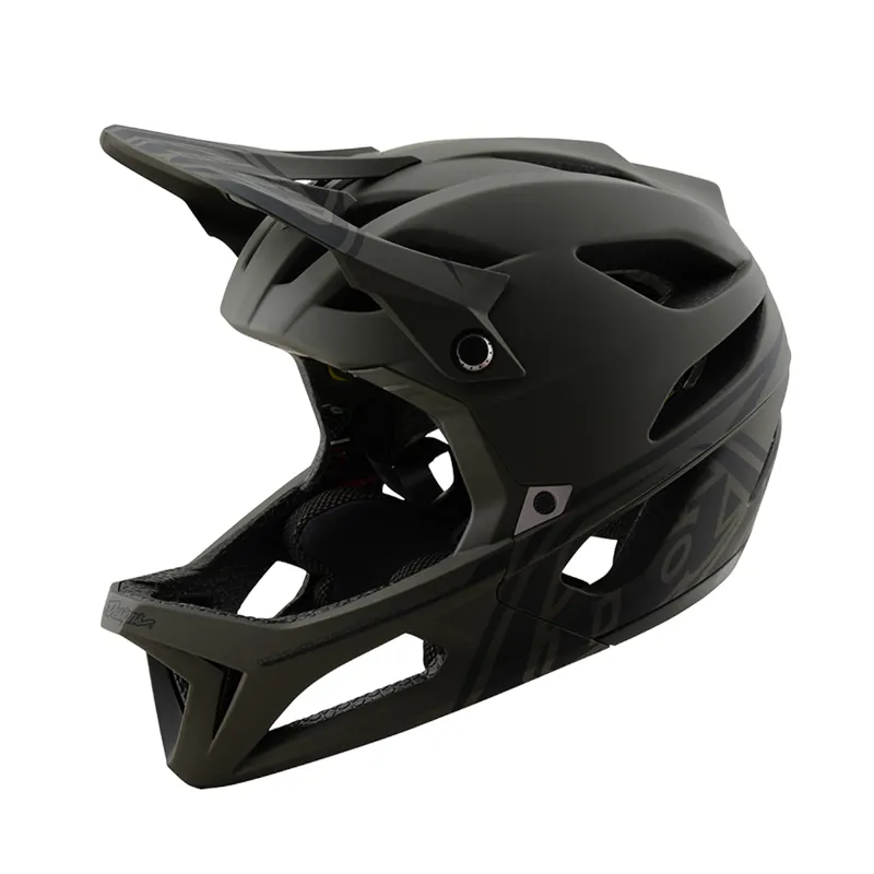 Troy Lee Designs Stage MIPS Full Face MTB Helmet Stealth Caper