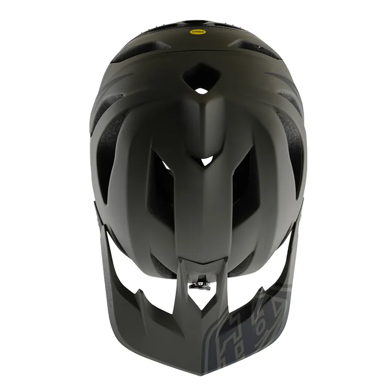 Troy Lee Designs Stage MIPS Full Face MTB Helmet Stealth Caper-7