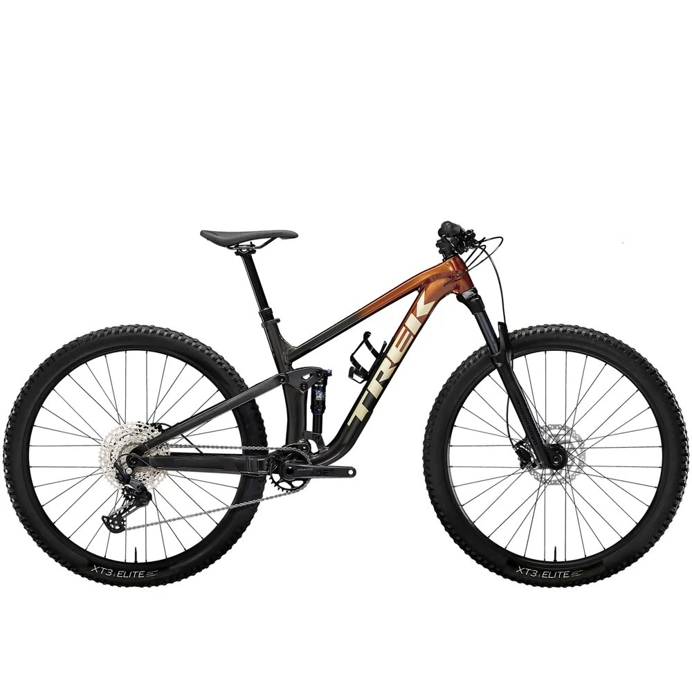 Image of Trek Top Fuel 5 Deore Mountain Bike 2023 Penny Flake Dnister Black Fade