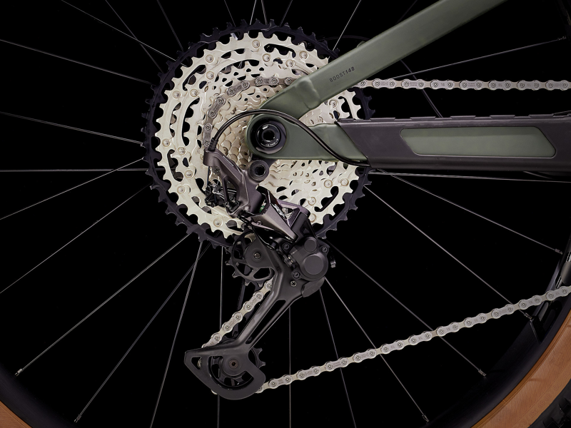 Trek Top Fuel 8 Mountain Bike 2023 Matte Olive Grey-5