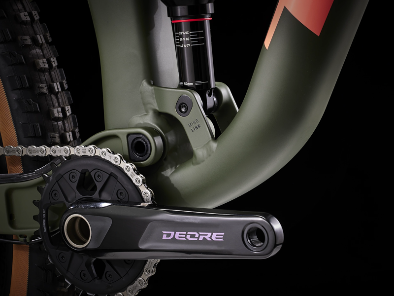 Trek Top Fuel 8 Mountain Bike 2023 Matte Olive Grey-7