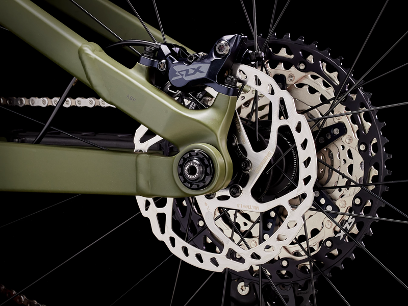 Trek Top Fuel 8 Mountain Bike 2023 Matte Olive Grey-8