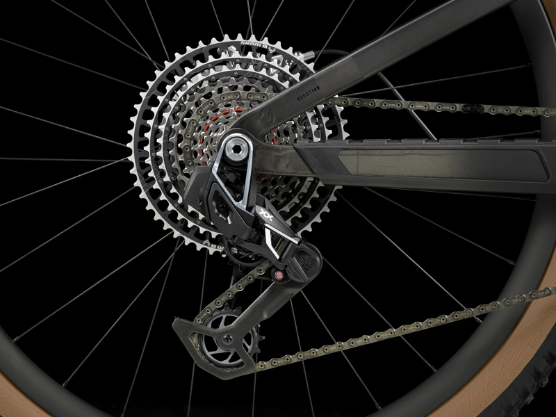 Trek Top Fuel 9.9 XX AXS T-Type Mountain Bike 2024 Raw Carbon-4