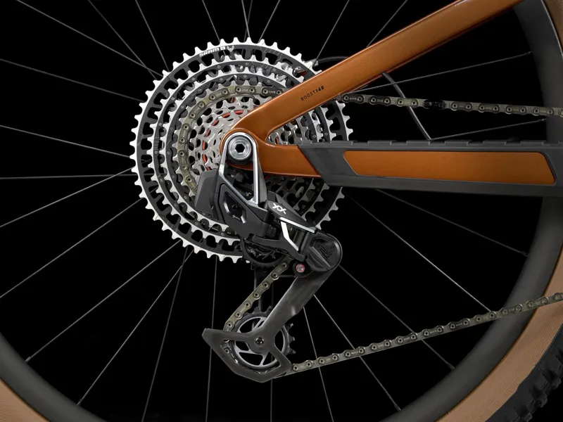 Trek Top Fuel 9.9 XX AXS T-Type Mountain Bike 2024 Pennyflake-3