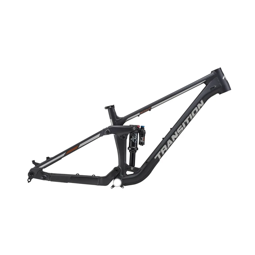 Image of Transition Scout Alloy Mountain Bike Frame 2023 Black