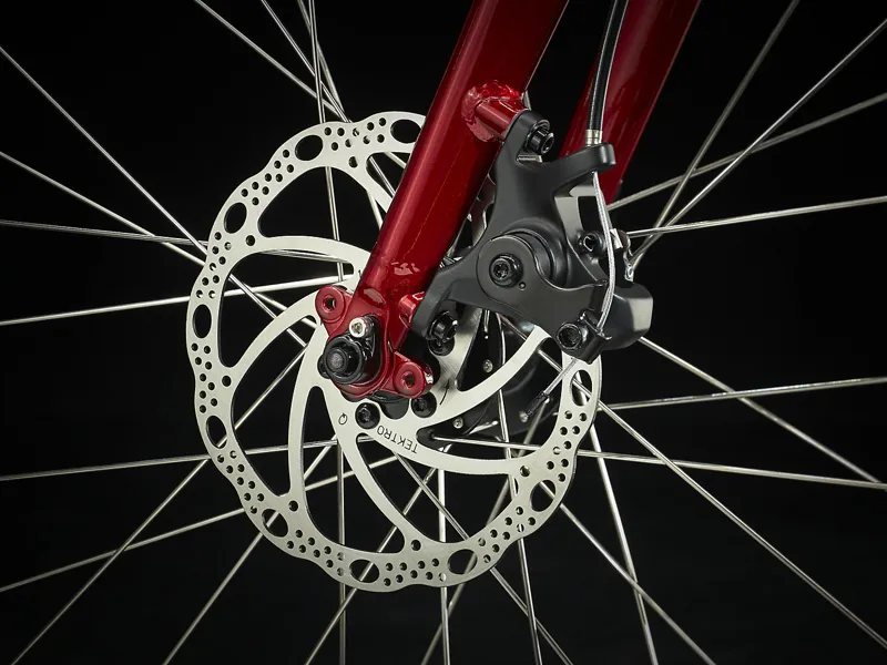 Trek FX 1 Disc Hybrid Bike 2023 Rage Red-7