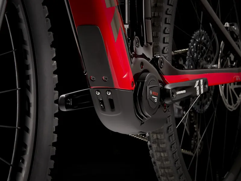 Trek Rail 9.8 GX AXS Electric Mountain Bike 2022 Carbon Red Smoke/Red-9