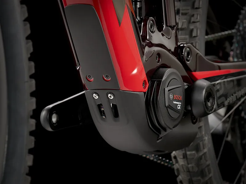 Trek Rail 9.9 XX1 Electric Mountain Bike 2022 Red Smoke/Viper Red-6