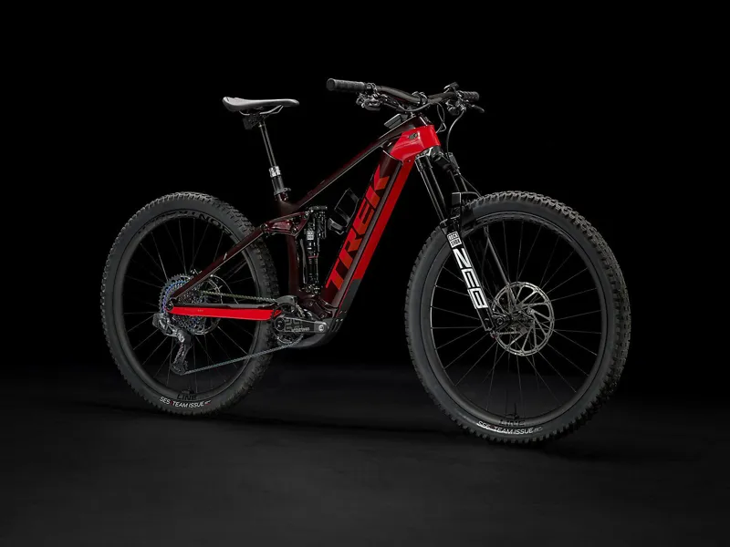 Trek Rail 9.9 XX1 Electric Mountain Bike 2022 Red Smoke/Viper Red-1