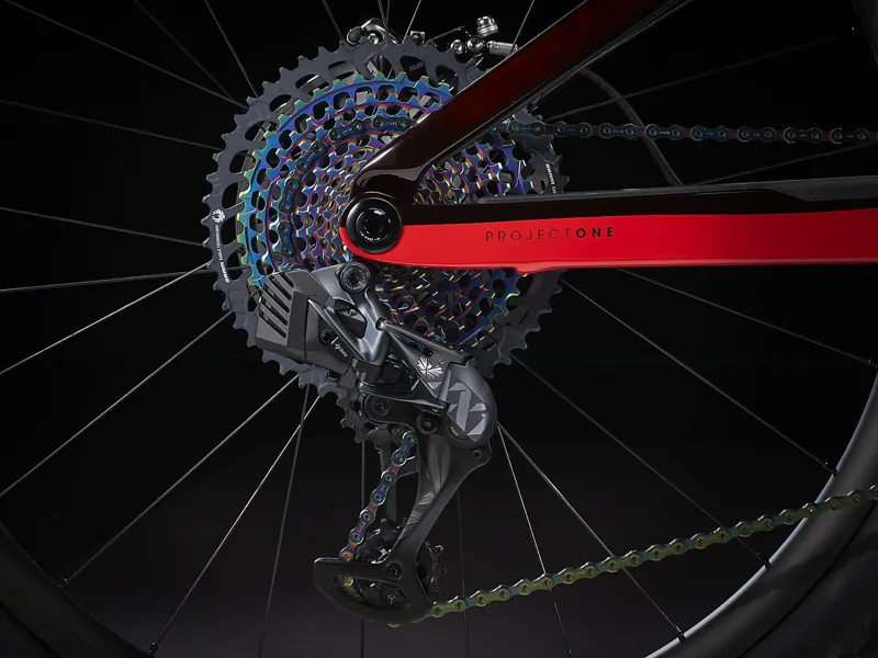 Trek Rail 9.9 XX1 Electric Mountain Bike 2022 Red Smoke/Viper Red-9