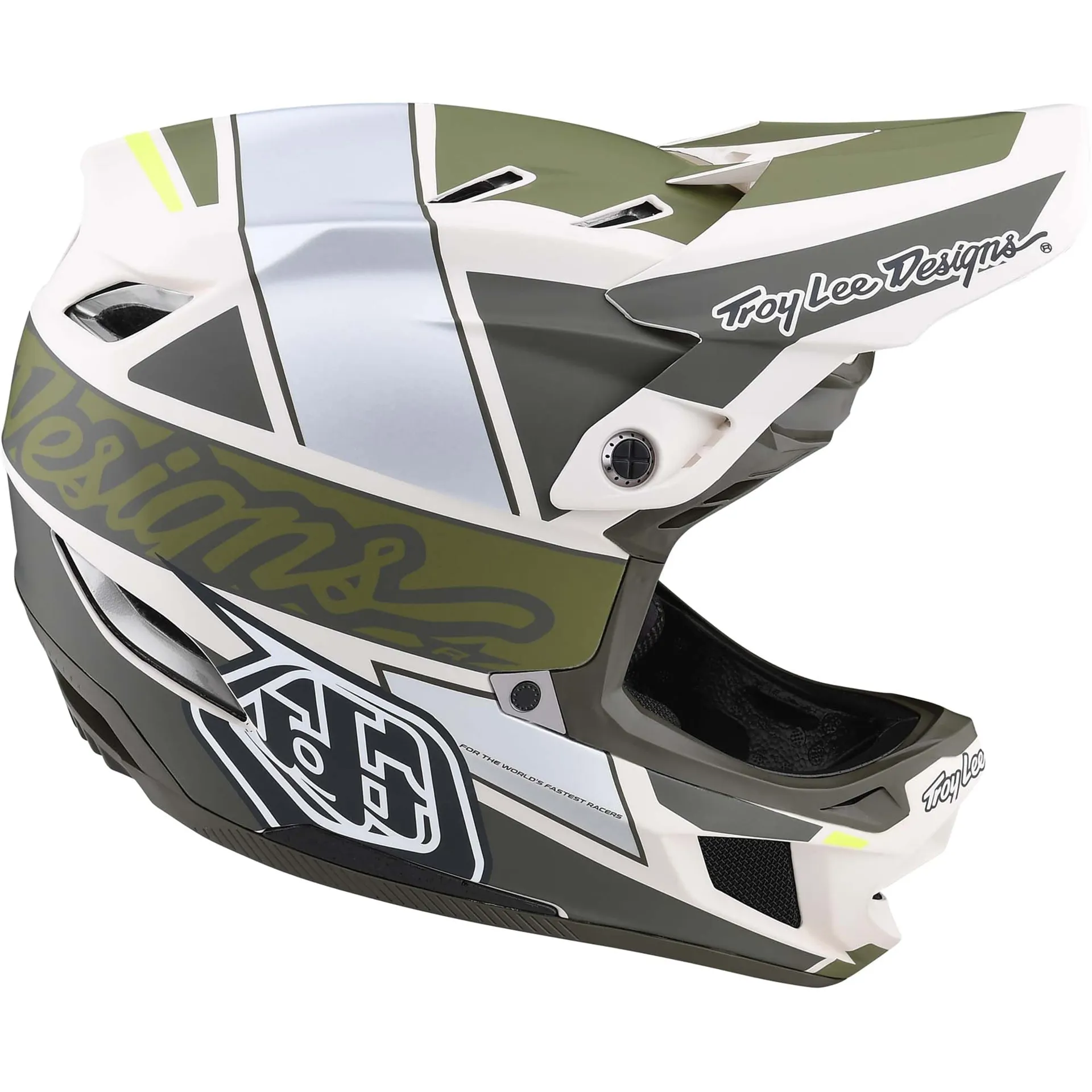 Troy Lee Designs D4 Composite Full Face MIPS MTB Helmet Team Military
