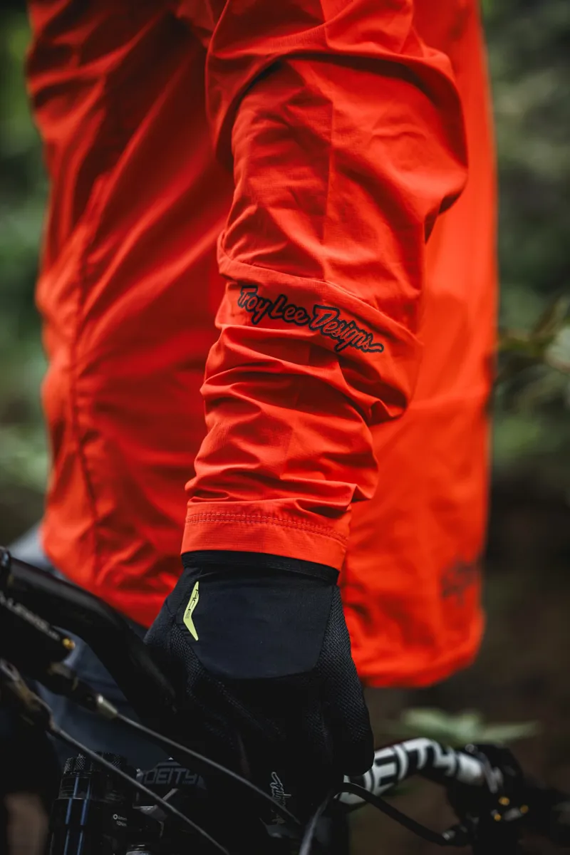 Troy Lee Designs Drift Windbreaker Mono Fire Orange-8